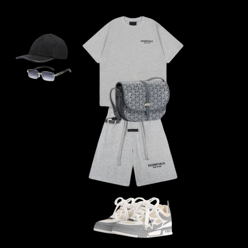 VIRAL OUTFIT - ESSENTIALS ASH