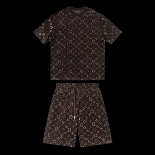 MONOGRAM SHORT SET