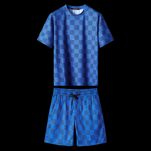 MONOGRAM SHORT SET