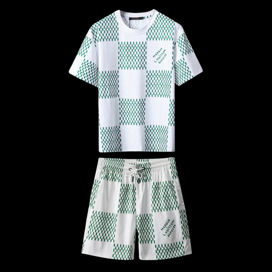 MONOGRAM SHORT SET
