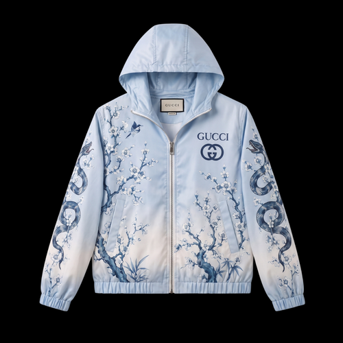 Gcc Blue Snake Jacket