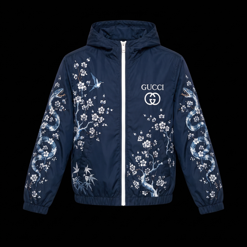 Gcc Snake Navy Blue Jacket