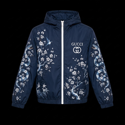 Gcc Snake Navy Blue Jacket