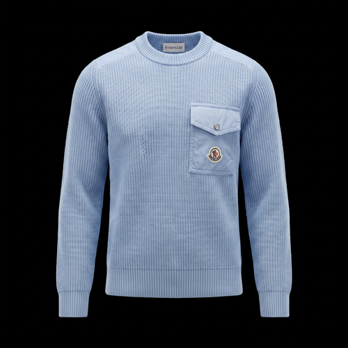 Mnclr Baby Blue Pullover